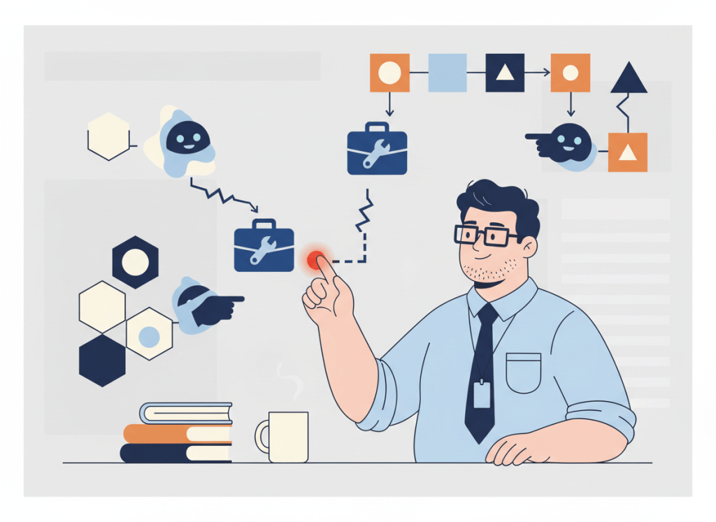 Bob removes a duplicate AI agent after finding the same recurring job owned by both a workspace agent and a cross-app automation.